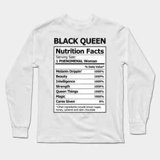 Black Queen Long Sleeve T-Shirt